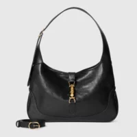Gucci Women Jackie 1961 Medium Shoulder Bag-Black ‎863136AAGDJ