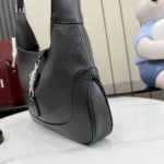 Gucci Women Jackie 1961 Medium Shoulder Bag-Black ‎863136AAGDJ