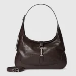 Gucci Women Jackie 1961 Medium Shoulder Bag-Dark Brown ‎863136AAGDZ