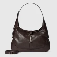 Gucci Women Jackie 1961 Medium Shoulder Bag-Dark Brown ‎863136AAGDZ