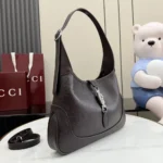 Gucci Women Jackie 1961 Medium Shoulder Bag-Dark Brown ‎863136AAGDZ