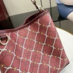 Gucci Women Printed GG Mini Bag-Red ‎854226FAFVN