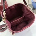 Gucci Women Printed GG Mini Bag-Red ‎854226FAFVN