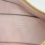 Gucci Women Printed GG Small Shoulder Bag-Pink ‎854233FAFVN