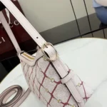 Gucci Women Printed GG Small Shoulder Bag-Pink ‎854233FAFVN