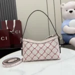 Gucci Women Printed GG Small Shoulder Bag-Pink ‎854233FAFVN
