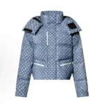 Louis Vuitton LV Men Denim-Effect Monogram Ski Jacket 1AIPIM