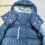 Louis Vuitton LV Men Denim-Effect Monogram Ski Jacket 1AIPIM