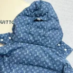 Louis Vuitton LV Men Denim-Effect Monogram Ski Jacket 1AIPIM