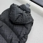 Louis Vuitton LV Men Monogram Puffer Jacket in Lightweight Nylon-Black