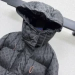 Louis Vuitton LV Men Monogram Puffer Jacket in Lightweight Nylon-Black