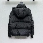 Louis Vuitton LV Men Monogram Puffer Jacket in Lightweight Nylon-Black