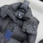 Louis Vuitton LV Men Monogram Puffer Jacket in Lightweight Nylon-Black