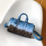 Louis Vuitton LV Unisex Keepall Bandoulière 25-Blue M28026