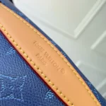 Louis Vuitton LV Unisex Rush Bumbag Monogram Heritage Coated Canvas-Navy M26821