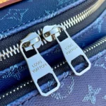 Louis Vuitton LV Unisex Rush Bumbag Monogram Heritage Coated Canvas-Navy M26821