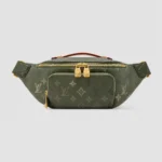 Louis Vuitton LV Unisex Rush Bumbag Monogram Surplus Coated Canvas-Dark Green M26933