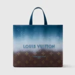 Louis Vuitton LV Women Mini Shopper Tote-Blue M28027