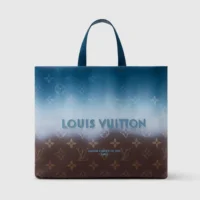 Louis Vuitton LV Women Mini Shopper Tote-Blue M28027