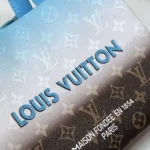 Louis Vuitton LV Unisex Mini Shopper Tote-Blue M28027