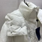 Louis Vuitton LV Women Monogram Puffer Jacket in Lightweight Nylon-White