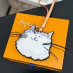 Louis Vuitton Unisex LV Cat Bag Charm M02944