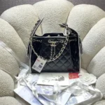 Chanel Women Chanel 25 Small Handbag Calfskin & Gold-Tone Metal-Black