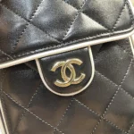 Chanel Women Chanel 25 Small Handbag Calfskin & Gold-Tone Metal-Black