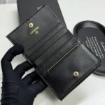 Chanel Women Classic Small Flap Wallet in Lambskin-Black