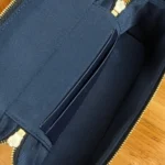 Chanel Women Classic Vanity with Chain Denim Gold Tone Metal-AP4385