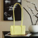 Chanel Women Clutch With Leather Strap Grained Shiny Calfskin & Gold-Tone Metal