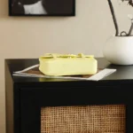 Chanel Women Clutch With Leather Strap Grained Shiny Calfskin & Gold-Tone Metal