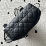 Chanel Women Clutch With Leather Strap Lambskin & Gold-Tone Metal-Black