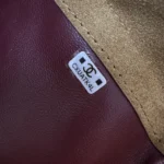 Chanel Women Clutch With Leather Strap Suede Calfskin Lambskin & Gold-Tone Metal