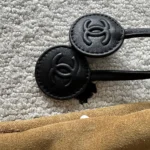 Chanel Women Clutch With Leather Strap Suede Calfskin Lambskin & Gold-Tone Metal