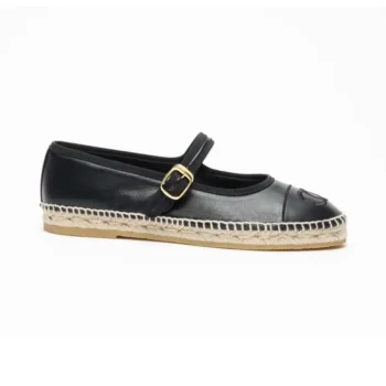 Chanel Women Mary Janes Lambskin-Black G47256