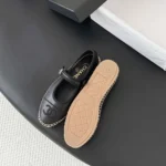 Chanel Women Mary Janes Lambskin-Black G47256