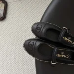 Chanel Women Mary Janes Lambskin-Black G47256