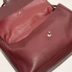 Chanel Women Maxi Flapbag Grained Calfskin Silver Tone Metal