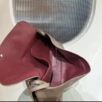 Chanel Women Maxi Flapbag Grained Calfskin Silver Tone Metal-Light Brown