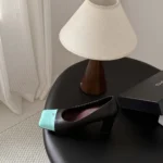 Chanel Women Pumps Lambskin Patent Calfskin-Black G47203