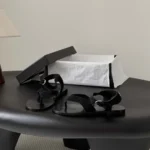 Chanel Women Sandals Suede Calfskin-Black G47094