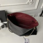 Chanel Women Shopping Bag Lambskin & Gold-Tone Metal-Black