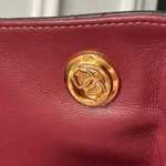 Chanel Women Shopping Bag Lambskin & Gold-Tone Metal-Black