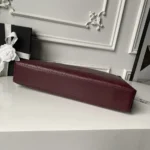 Chanel Women Shopping Bag Lambskin & Gold-Tone Metal-Burgundy