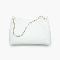 Chanel Women Shopping Bag Lambskin & Gold-Tone Metal-Light Blue