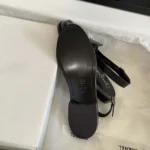 Chanel Women Slingbacks Shiny Calfskin-Black G47033