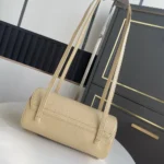 Chanel Women Small Bowling Bag Grained Shiny Calfskin & Gold-Tone Metal