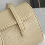 Chanel Women Small Bowling Bag Grained Shiny Calfskin & Gold-Tone Metal