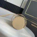 Chanel Women Small Bowling Bag Grained Shiny Calfskin & Gold-Tone Metal